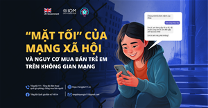 "Mặt tối" của mạng xã hội và nguy cơ mua bán trẻ em trên không gian mạng