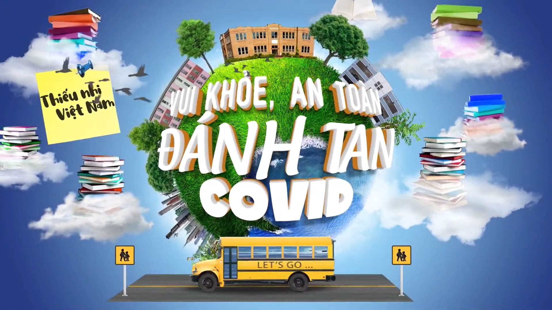 Sản xuất phim ngắn giáo dục kỹ năng cho thiếu nhi.