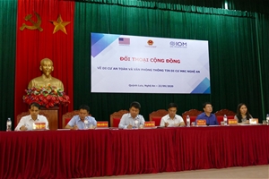 Đối thoại cộng đồng nhằm tăng cường khả năng tiếp cận với dịch vụ hỗ trợ của Văn phòng Thông tin Di cư