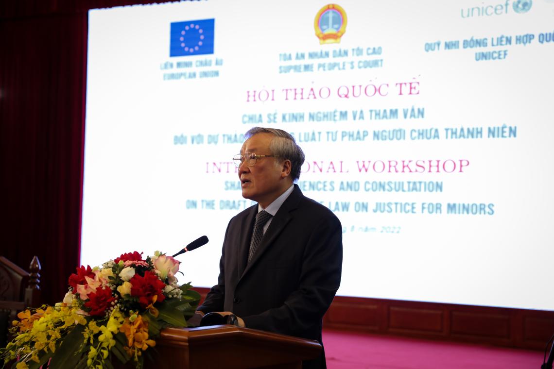 Việt Nam tiến hành những bước đi quan trọng hướng tới việc xây dựng một đạo luật toàn diện về tư pháp người chưa thành niên