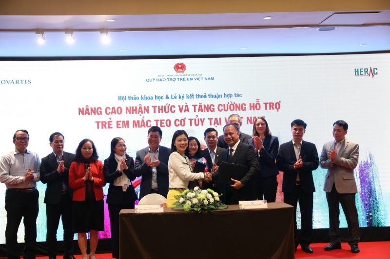 Hội thảo khoa học và Lễ ký kết thỏa thuận hợp tác nâng cao nhận thức và tăng cường hỗ trợ trẻ em mắc bệnh teo cơ tủy tại Việt Nam