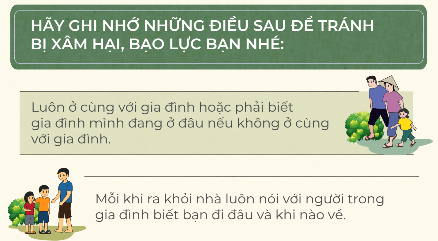 Phòng chống bạo lực, xâm hại trẻ em khi có thiên tai (Tài liệu giành cho cha trẻ em)