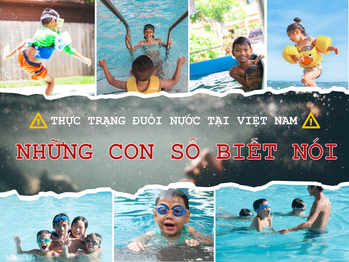 Thực trạng trẻ em đuối nước ở Việt Nam -  những con số biết nói.