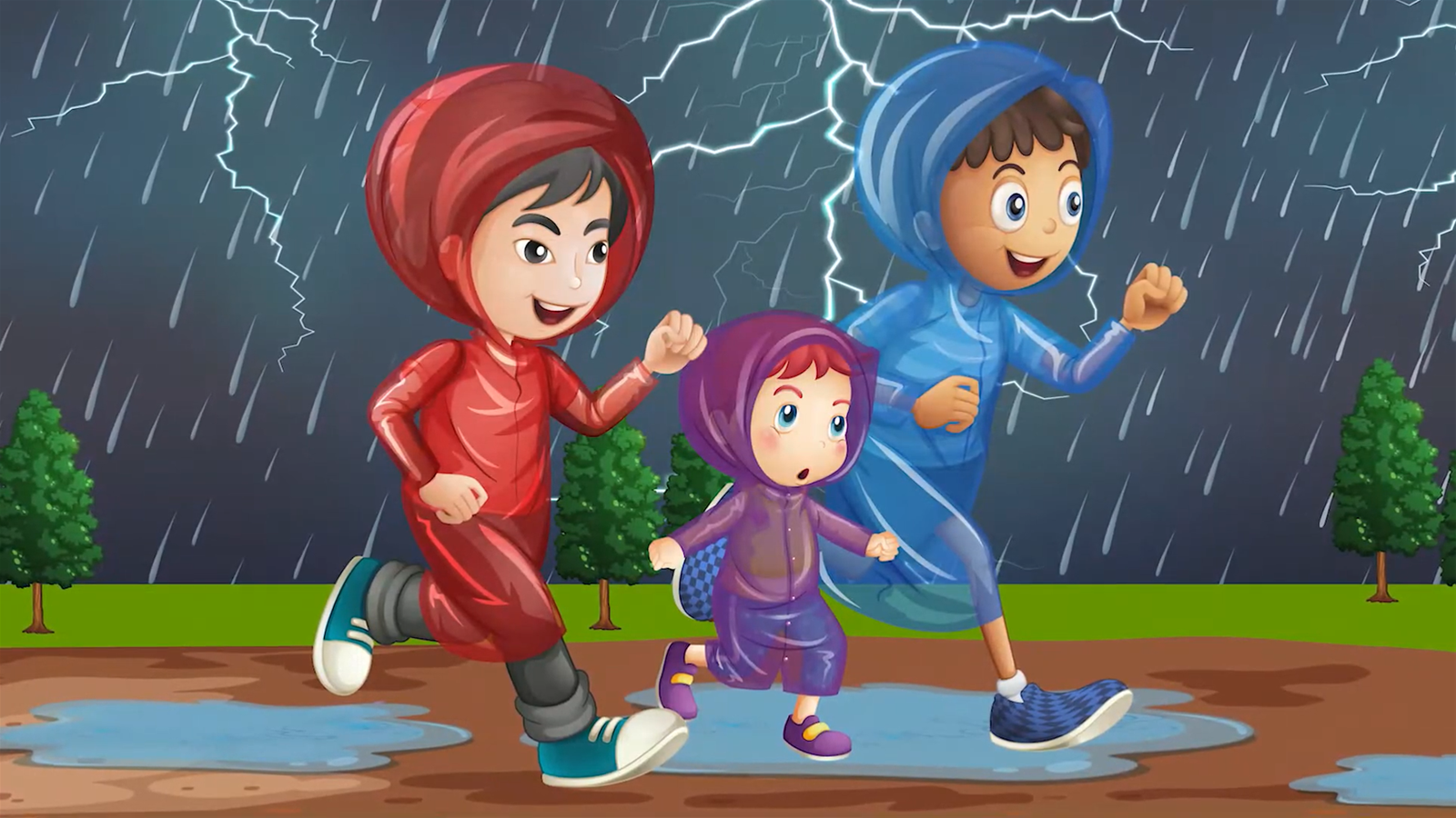 Đảm bảo an toàn và phòng chống đuối nước cho trẻ em trong mùa mưa bão.