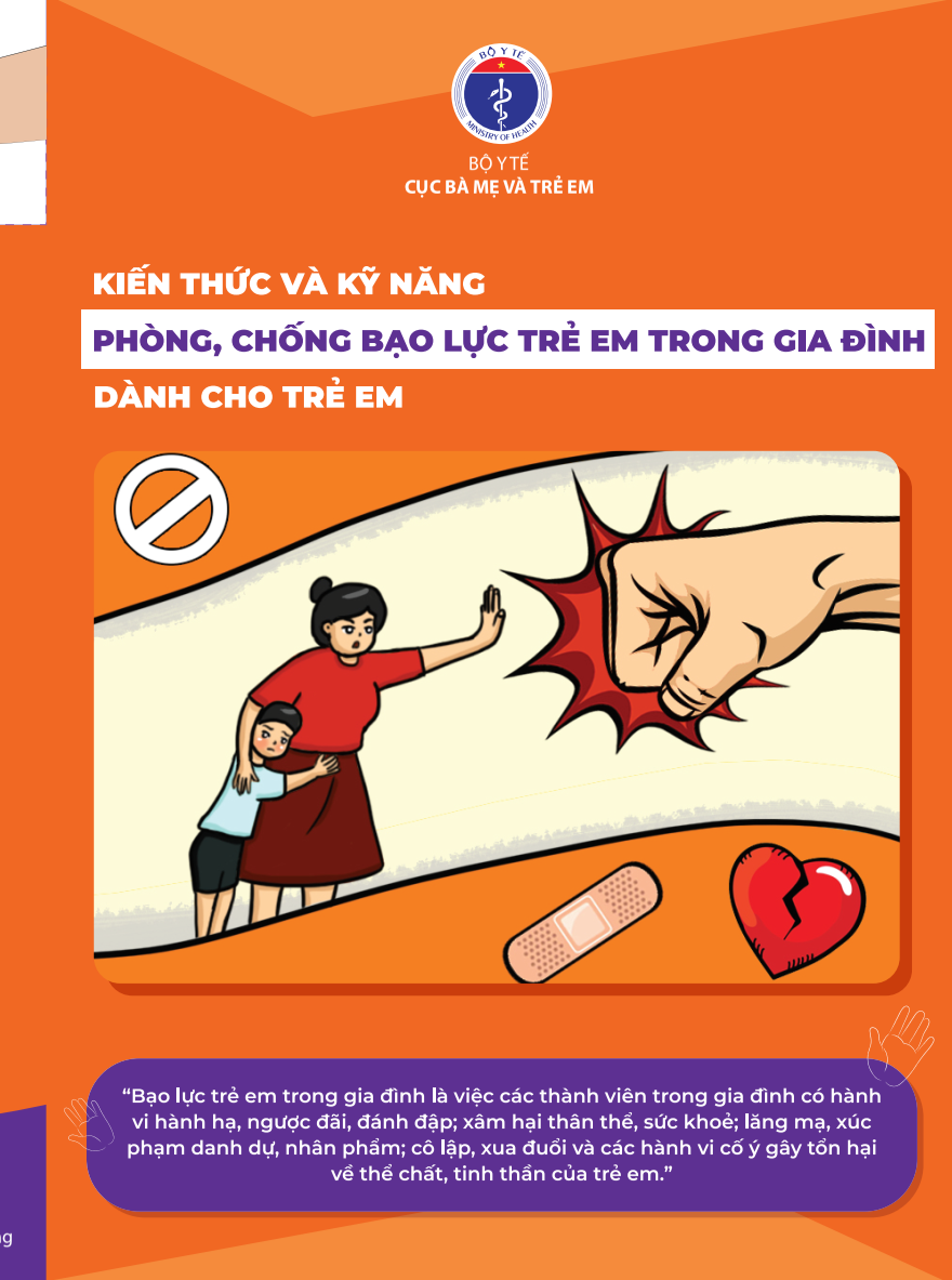 Kiến thức và kỹ năng phòng, chống bạo lực trẻ em trong gia đình (Tài liệu dành cho trẻ em)