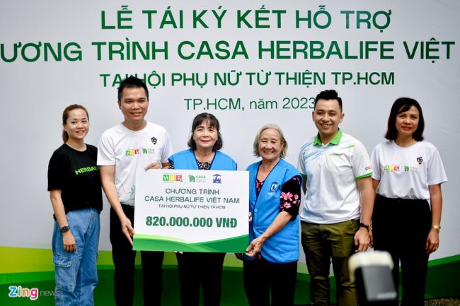 Herbalife Việt Nam hỗ trợ nâng chất lượng bữa ăn cho hơn 1.100 trẻ em khó khăn