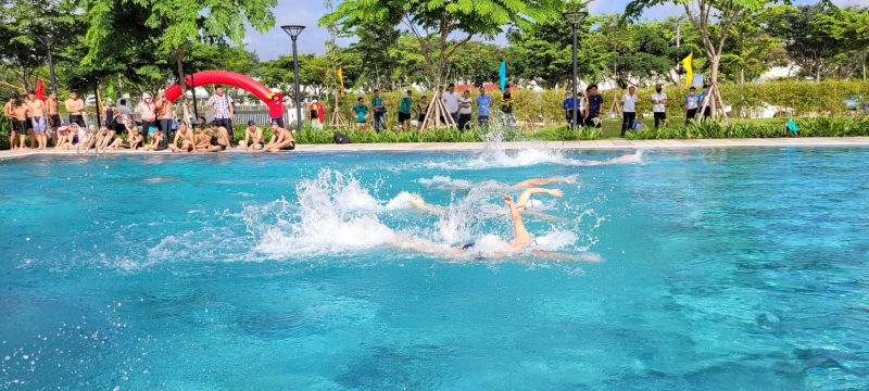 Lễ phát động toàn dân tập luyện bơi, phòng, chống đuối nước trẻ em