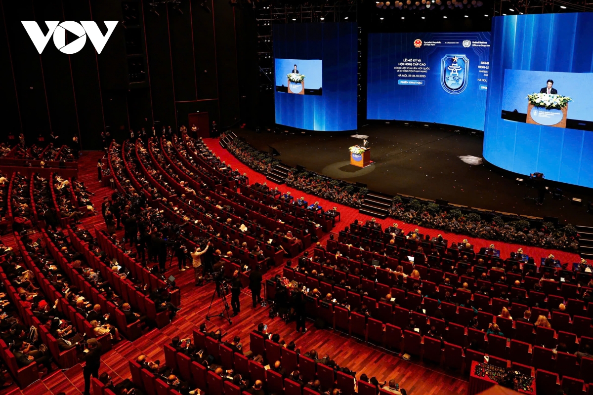 Lễ mở ký Công ước Hà Nội về chống tội phạm mạng