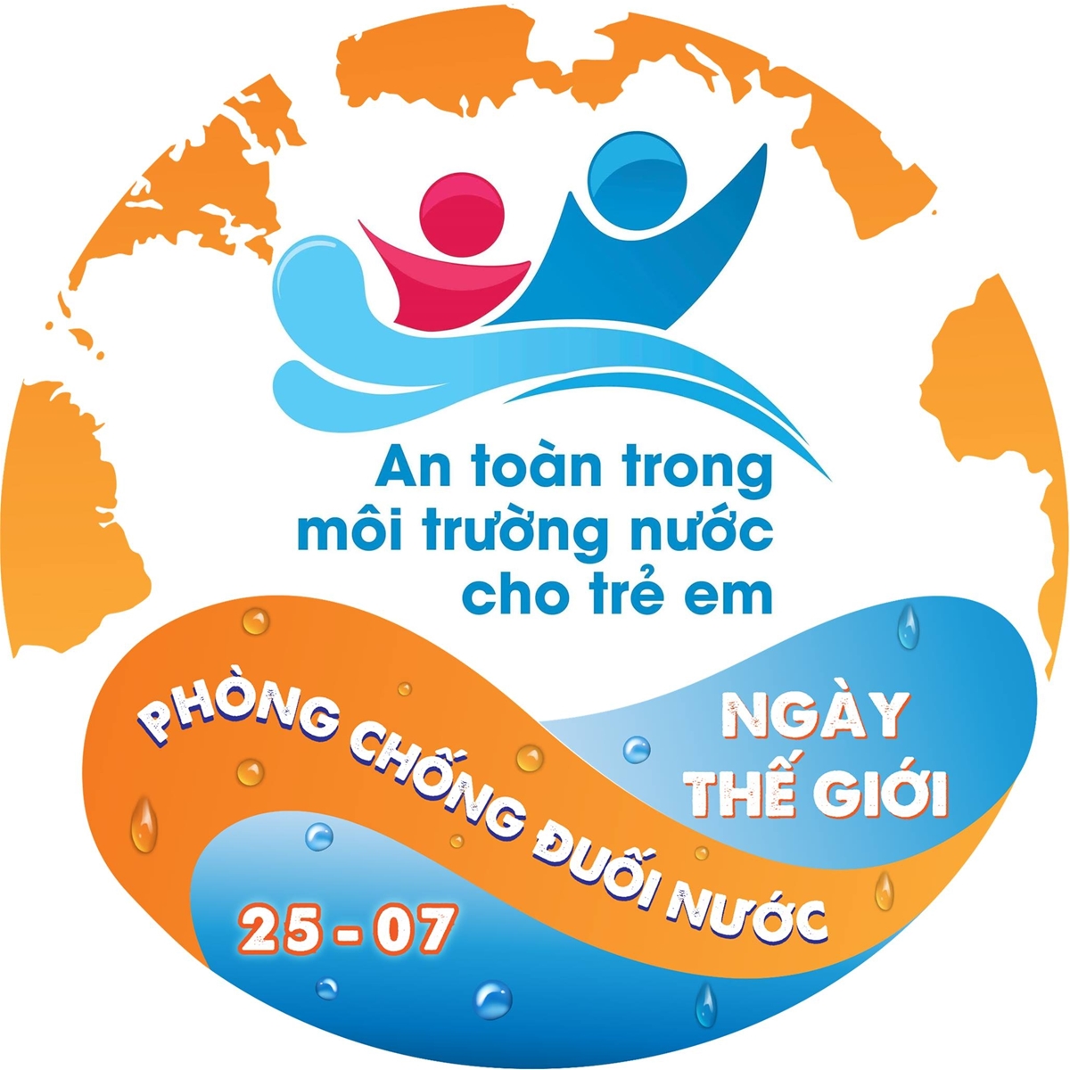 Cục Trẻ em - Bộ LĐ-TB&XH: Các sản phẩm truyền thông hưởng ứng ngày Thế giới phòng, chống đuối nước 25 tháng 7.