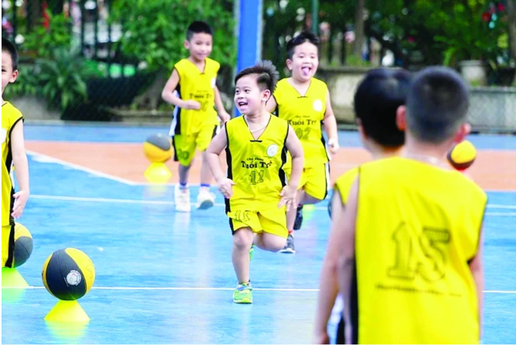Khuyến khích trẻ em tìm hiểu và luyện tập thể thao